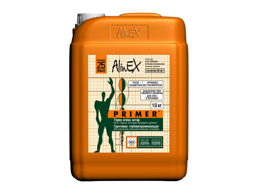 Астар AlinEX PRIMER — фото упаковки AlinEX