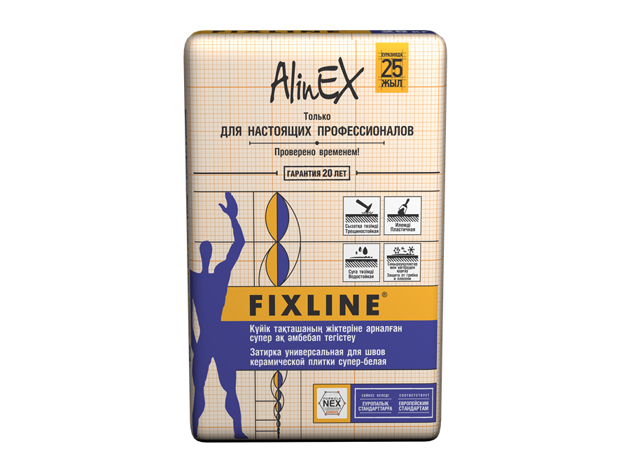 Жик толтургуч ДЛЯ ШВОВ «AlinEX Fixline» — фото упаковки AlinEX