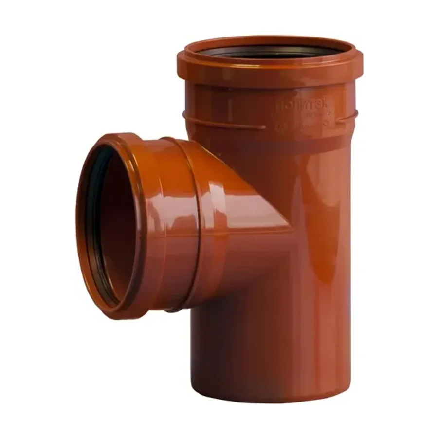 Сырткы канализация тройниги 90° EVER PLAST - StroyRayon товар сүрөтү
